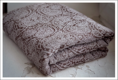 Слинг-шарф Ellevill Paisley Linen Java