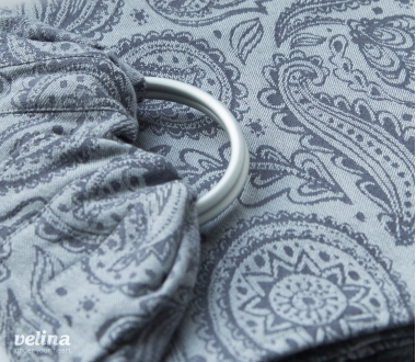 Слинг с кольцами Velina, Grey Paisley