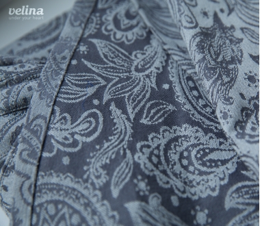 Слинг с кольцами Velina, Grey Paisley