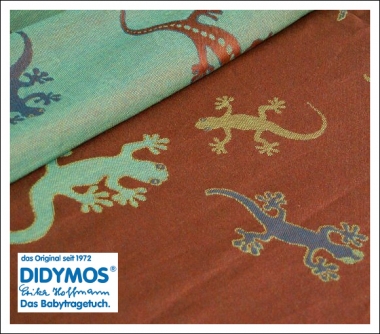 Слинг-шарф Didymos Gekkos Macchia (ящерицы)