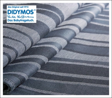 Слинг-шарф Didymos, Waves Silver (серебряные волны)