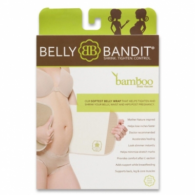 Бандаж послеродовой Belly Bandit Bamboo, кремовый