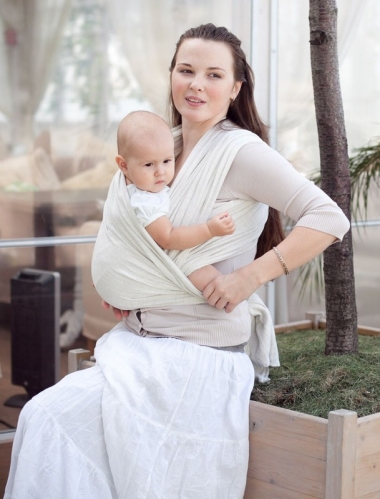 Слинг-шарф Didymos Indio (Prima) Натур (Nature White)