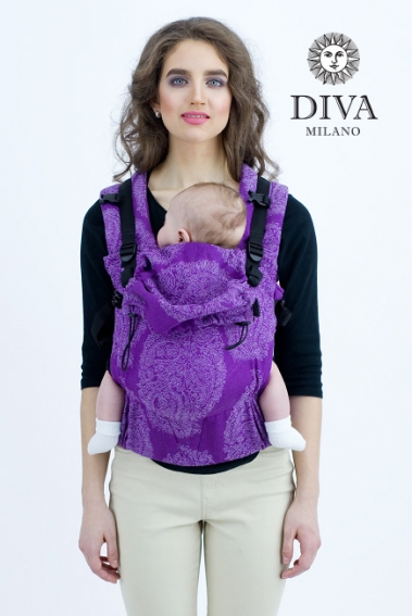 Эрго-рюкзак Diva Essenza Viola Linen One!