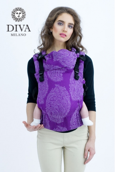 Эрго-рюкзак Diva Essenza Viola Linen One!