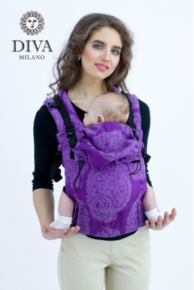 Эрго-рюкзак Diva Essenza Viola Linen One!