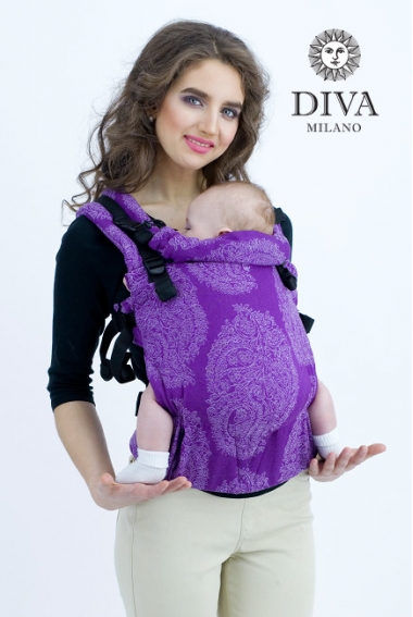 Эрго-рюкзак Diva Essenza Viola Linen One!