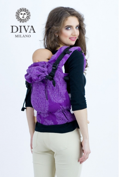 Эрго-рюкзак Diva Essenza Viola Linen One!