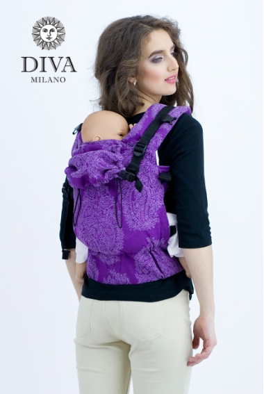 Эрго-рюкзак Diva Essenza Viola Linen One!