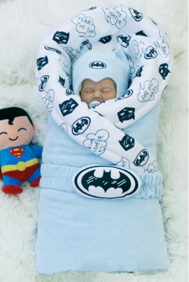 Комплект на выписку для новорожденных зимний Baby Batman (7 предметов)