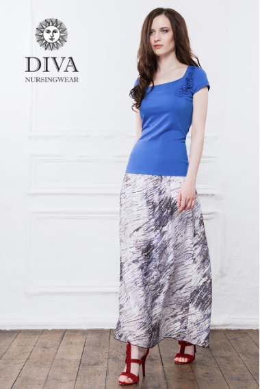 Топ для кормления Diva Nursingwear Dalia, цвет Azzurro