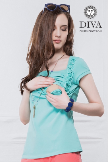 Топ для кормления Diva Nursingwear Dalia, цвет Menta