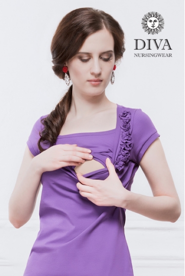 Топ для кормления Diva Nursingwear Dalia, цвет Viola