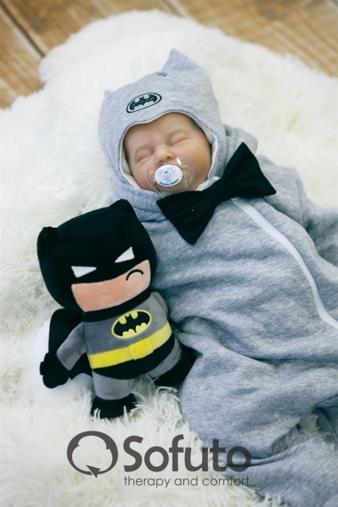 Комплект на выписку холодная зима, Baby Batman (7 предметов)